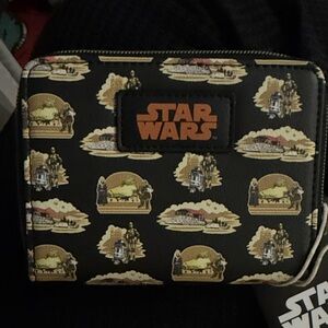 Star Wars Black and Gold Wallet